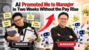 Agentic AI promoted Koh Tak Song from worker to manager while building kkecommerce.com